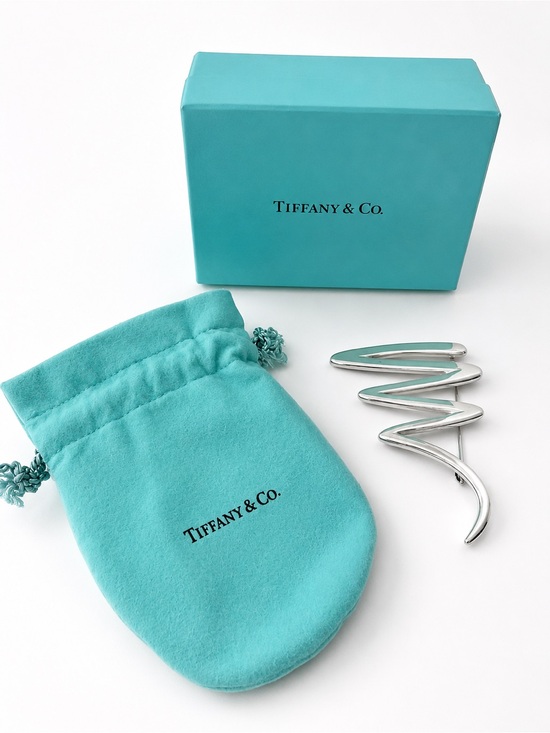 Tiffany & Co. Jewelry - Tiffany & Co. Paloma Picasso Sterling Silver Scribble Pin Brooch 925
